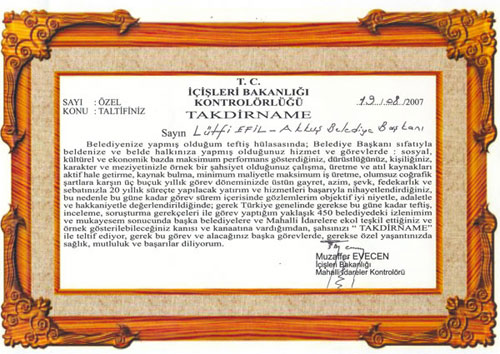 taktirname