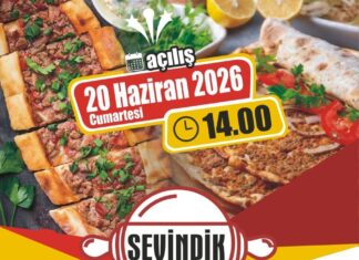 Ordu Akkuşlu SEVİNDİK Ailesinin; Zonguldak’ta İşletmesini Yapacağı SEVİNDİK LAHMACUN VE PİDE SALONUNUN 20 Haziran 2026 Günü Yapılacak Açılışına Davetlisiniz.